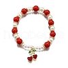 Brass Stretch Bracelets BJEW-C098-02B-4