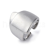 304 Stainless Steel Adjustable Cuff Rings RJEW-Q020-13P-2