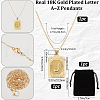 Beebeecraft 1Pc Brass Pendants NJEW-BBC0001-18J-2