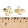 Brass Bead Caps KK-V015-02G-01-3