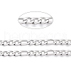 Tarnish Resistant 304 Stainless Steel Figaro Chain CHS-M003-12P-C-3