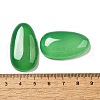 Natural Green Onyx Agate(Dyed and Heated) Cabochons G-Q018-06A-3