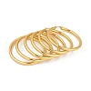304 Stainless Steel Hoop Earrings EJEW-H358-08G-A-4