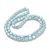 Imitation Jade Glass Beads Strands EGLA-D030-05D-2