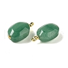 Natural Green Aventurine Pendants G-G110-08G-01-2