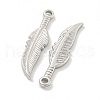 Non-Tarnish 304 Stainless Steel Pendants STAS-L278-050P-2