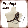 PU Leather Sword Holster Sword Back Sheath for Medieval Renaissance Cosplay Props AJEW-WH0248-583-2