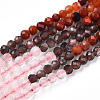 Natural & Synthetic Mixed Gemstone Beads Strands G-D080-A01-03-13-4