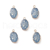 Natural Quartz Dyed Pendants X-G-K333-01E-1