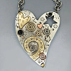 Bohemian Alloy Hollow Star Heart Pendant Neclaces for Women FS-WG1DBFC-01-2