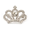 Rhinestone Crown Brooch Pin JEWB-Q030-05P-1