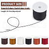   6 Rolls 6 Colors Nylon Chinese Knot Cord NWIR-PH0002-27B-2