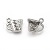 Tibetan Style Alloy Drink Charms TIBEP-A36466-AS-RS-1
