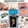 Olycraft 2 Boxes 2 Colors Pointed Back Resin Rhinestone Cabochons MRMJ-OC0003-04-6