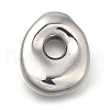 304 Stainless Steel Pendants STAS-S166-02P-15-1