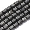 Natural Larvikite Beads Strands G-R015-A04-2