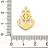 304 Stainless Steel Crystal Rhinestone Pendants STAS-P385-07B-G-3