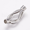 Tarnish Resistant 304 Stainless Steel Magnetic Clasps with Glue-in Ends STAS-L189-13P-2
