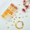 200Pcs 10 Style Glass Beads Strands GLAA-CJ0001-38-5