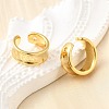 Brass Cuff Earrings EJEW-K309-16G-3