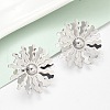 304 Stainless Steel Stud Earrings EJEW-Z098-21P-2