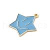 Alloy Enamel Pendants ENAM-F152-05G-02-2