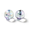 UV Plating Rainbow Iridescent Acrylic Beads TACR-D010-01A-3
