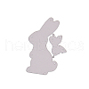 Bunny Frame Carbon Steel Cutting Dies Stencils DIY-F028-14-4