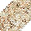 Natural Black Gold Rutilated Quartz Beads Strands G-C116-A45-02-2