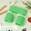 Polyester Elbow Sleeves and Headband AJEW-WH20010-49D-4