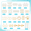 SUNNYCLUE DIY Shell & Stainless Steel Dangle Earring Making Kits DIY-SC0026-52-2