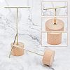 Iron Earring Display Stands EDIS-WH0007-04-4