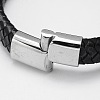 Braided Leather Cord Bracelets BJEW-I200-09-4