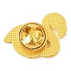 Bird Alloy Enamel Brooches JEWB-I035-08G-01-2