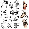 Plastic Stamps DIY-WH20018-0231-1