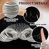 Beebeecraft 2 Colors Steel Memory Wire TWIR-BBC0001-04B-6