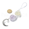 Nuggets Natural Gemstone Pocket Pendant Decorations HJEW-JM00994-03-2