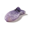 Natural Lepidolite Pendants G-G932-B04-4