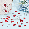 94Pcs Glass Rhinestone Cabochons GLAA-FG0001-16B-5