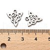 Non-Tarnish 316 Surgical Stainless Steel Charms STAS-H190-03P-01-3