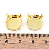 201 Stainless Steel Sew on Prong Settings STAS-T032-01-14mm-G-3