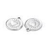 Non-Tarnish 304 Stainless Steel Pendants STAS-P324-28P-3