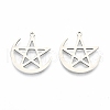 201 Stainless Steel Pendants STAS-N098-116P-3