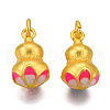 Alloy Enamel Pendants ENAM-N056-054-1