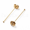Ion Plating(IP) 304 Stainless Steel Flat Head Pins with Ear Nuts STAS-L244-02D-G01-2