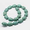Synthetic Howlite Bead Strands X-G-P228-14A-15x20mm-2