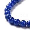 Natural Mashan Jade Round Beads Strands G-D263-8mm-XS09-3