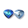 Electroplated Glass Pendants EGLA-M029-02-3