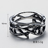 304 Stainless Steel Finger Rings FS-WG2B888-01-2
