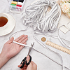 Polyester Cord for Quilt Set with Pillow Trim OCOR-WH0091-73B-3